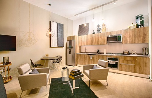 Emiliano Zapata Condo | Urban Studio @ Loft 268 in Old Town Vallarta | Rooftop Pool, Gym