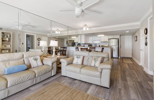 Crescent Beach Condo | Quality walkout unit, Steps from the sand, Ocean Views from living room