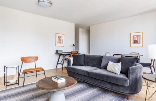 Upper West Side Apartment | UWS 1BR w Doorman Gym Parking nr Central Park NYC-599