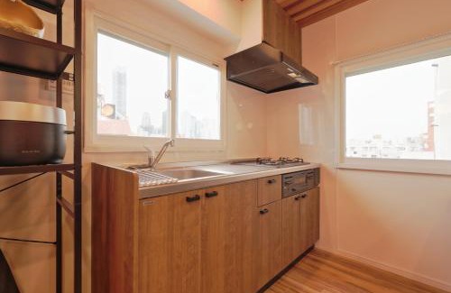 Okubo Apartment | V Close to Shinjuku Kabukicho Korean Town FrWIFI L