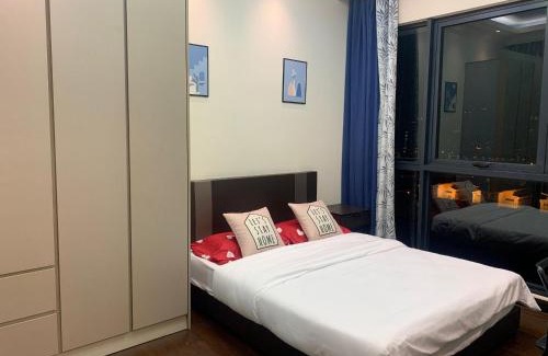 Maluri Apartment | V Residence Suites 5-6pax 3R1B Linked to Sunway Velocity Mall MRT LRT Maluri & Cochrane KLCC View Kuala Lumpur