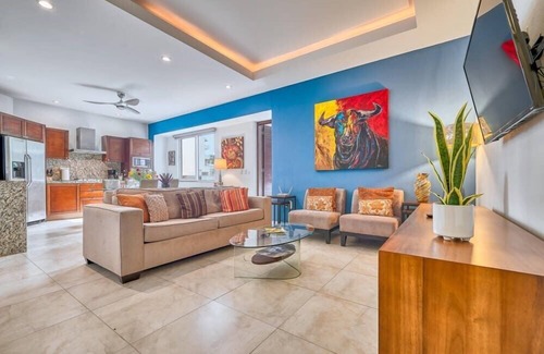 Emiliano Zapata Apartment | V399 Amazing 1BR Apt -Rooftop Pool