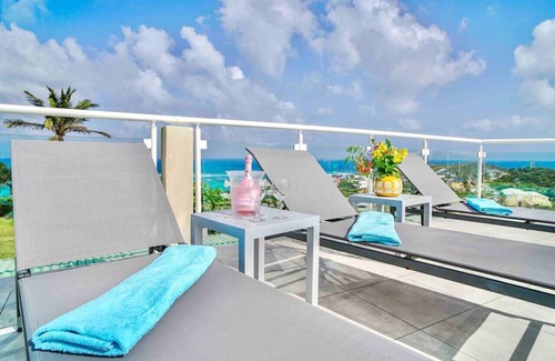 Oyster Pond House | V5 Entre Ciel et Mer, vue Féerique des Caraïbes