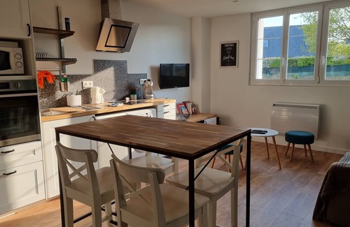 Fouesnant Apartment | Vacances Ô Loch - Studio 200m from Cap Coz beach/Fouesnant