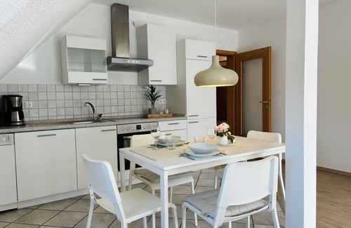 Bad Sassendorf Apartment | Vacation apartment 50sqm with south-facing balcony