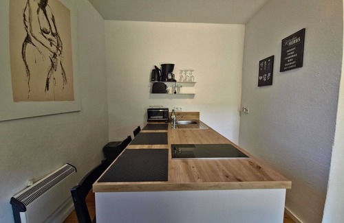 Neeberg House | Vacation apartment 1 - Hare and fox: Cozy with terrace, balcony & dogs welcome