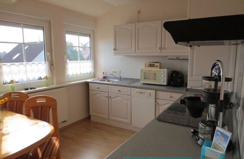Wangerland Apartment | Vacation apartment, 65 sqm, 1 bedroom, living room, shared use of garden, max. 2 persons