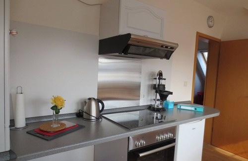 Wangerland Apartment | Vacation apartment, 65 sqm, 1 bedroom, living room, shared use of garden, max. 2 persons