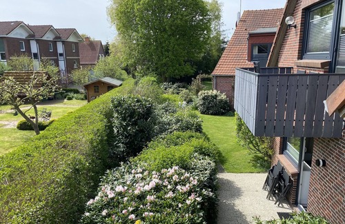 Schillig Apartment | Vacation apartment Deichblick with 45sqm, 1 bedroom, 1 living-bedroom, balcony, max. 4 persons
