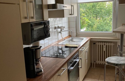 Bad Pyrmont Apartment | Vacation apartment "Dem Himmel so nah" - apartment/apartment, shower, WC, 1 bedroom