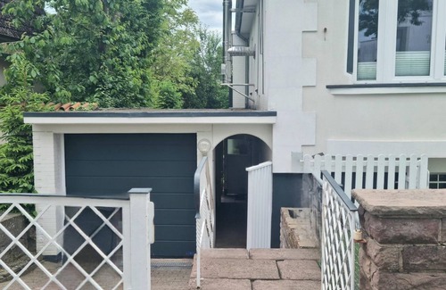 Bad Pyrmont Apartment | Vacation apartment Morgentau - Apartment with barbecue area, terrace and sun loungers