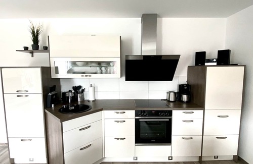 Kuehlungsborn Apartment | Vacation apartment Tor zum Meer new build with sauna, elevator and underground parking