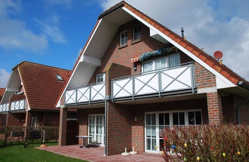 Werdum Apartment | Vacation apartment Gästegarten Apartment 4B/4 Nordseemöve - Am Gästegarten