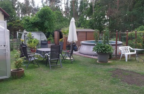 Guhrow Apartment | Vacation apartment Haus am Wald in the basement