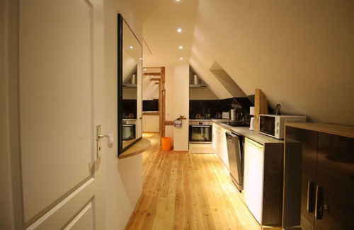 Jonsdorf Apartment | Vacation apartment in a half-timbered house