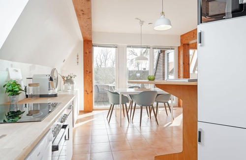 Bosau Apartment | Vacation apartment Lupine with balcony in Bosau-Brackrade