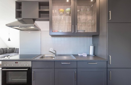 Zentrum Apartment | Vacation apartment "Unter Sternen" in Husum for up to 4 people