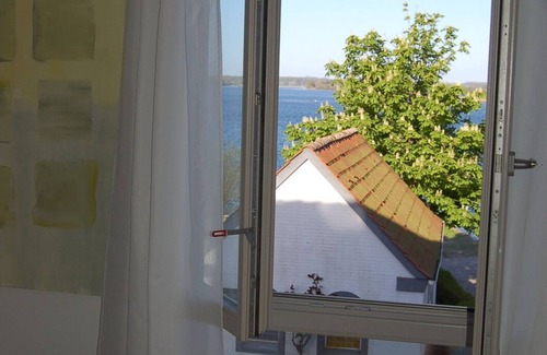 Maasholm Apartment | Vacation apartment with Baltic Sea and Schlei view, whirlpool, fireplace, gallery