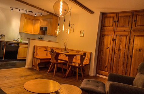 Bivio Apartment | Vacation apartment with panoramic views of the Swiss mountains