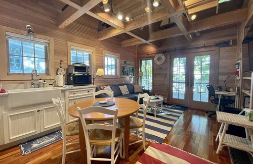 Forest Beach Apartment | Vacation at "The Boat House", Private Beach, Near Harbor Springs