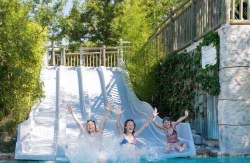 Saint Alban Auriolles House | Vacation home Camping Caravaning (AAR355) in St-Alban-Auriolles - 4 persons, 2 bedrooms