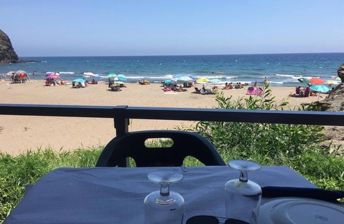 Calnegre y los Curas House | Vacation Home 'Beachhouse in Puntas de Calnegre' with Wi-Fi, Garden & Terrace