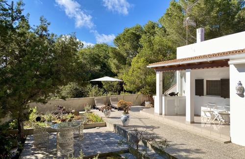 Formentera House | Vacation home with sea views and large plot directly on Playa Migjorn