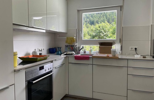 Ehlenbogen House | Vacation home Hirschle -Sauna, dogs, 3 bedrooms, 8 persons