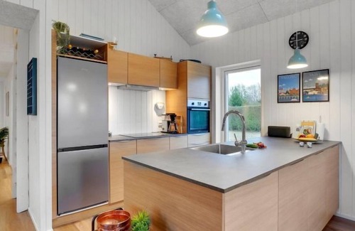 Skive Municipality House | Vacation home "Øgot" - 400m to the inlet in The Liim Fiord in Roslev - 8 persons, 3 bedrooms