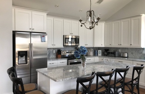 Loveladies House | Vacation Oasis in LBI Brand New: 6 Bedrooms and heated pool short walk to beach