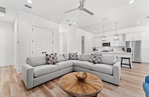 Miramar Beach House | Vacation Station with Private Pool and Low-Speed Vehicle