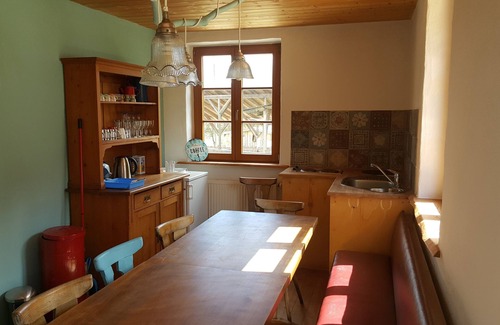 Sauldorf Apartment | Vacation with friends. 20 minutes by car from Lake Constance is the beautiful Tipihof ,,