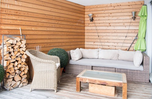 Grisons Apartment | Valmala holiday flat for 5 people and a family dog with fenced garden