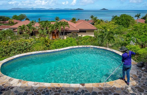 Spanish Town Villa | Valmarc in Mahoe Bay by Personal Villas - Tastefully Decorated Living Space