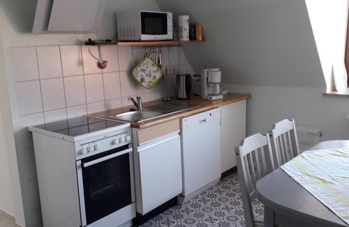 Kittlitz Apartment | Variante 1: Ferienwohnung, 1 Wohn-schlafraum - Hof am See