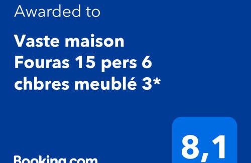 Fouras House | Vaste maison Fouras 15 pers 6 chbres meublé 3*