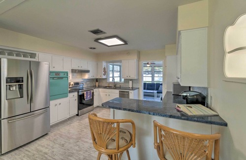 Venice House | Venice Home w/Fire Pit & Grill: 2 Mi to Beach!