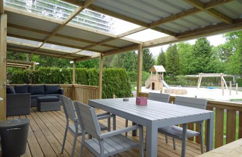 Wateren Resort | VerandaChalet 6p centrally located in National Park, Swimming pool
