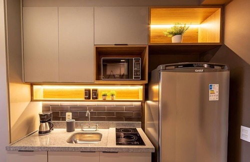 Indianopolis Apartment | Versailles: Moema Apartment Air Conditioning, Wi-Fi & Subway