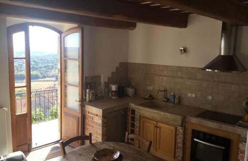 Vezenobres House | Very beautiful medieval building panoramic view heated pool