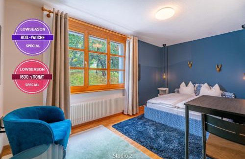 Lenzerheide Apartment | Very Central Lenzerheide Studio with Garage & Smart TV For Relax & Adventure