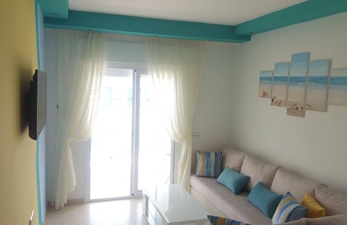 Cabo Negro Apartment | Very charming air-conditioned apartment with pool view in CaboNegro for families