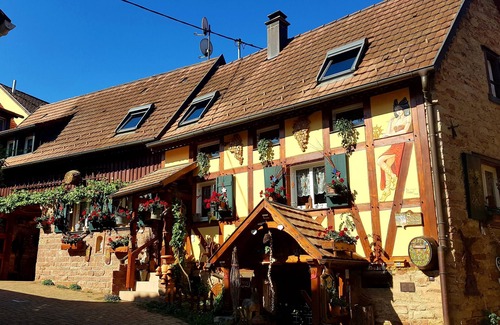 Rosenwiller House | Very charming half-timbered Alsatian house on the Alsace Wine Route