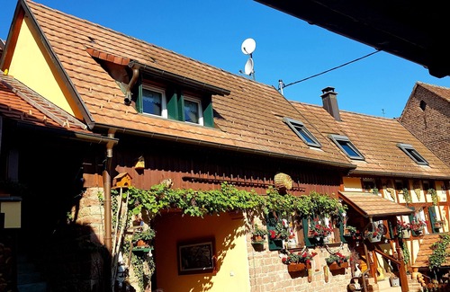 Rosenwiller House | Very charming half-timbered Alsatian house on the Alsace Wine Route