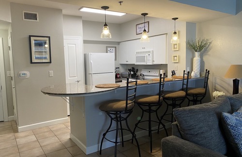 Panama City Beach Condo | Very Elegant 2 BR, incl Private Bunk, 2 full BA & Assigned Parking on 3rd floor