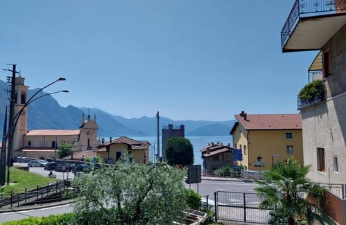 Riva di Solto Apartment | very nice apartment with equipped patio overlooking the lake