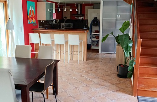 Surzur Villa | Very peaceful villa, countryside, sea, private pool. Typical stone and wood.