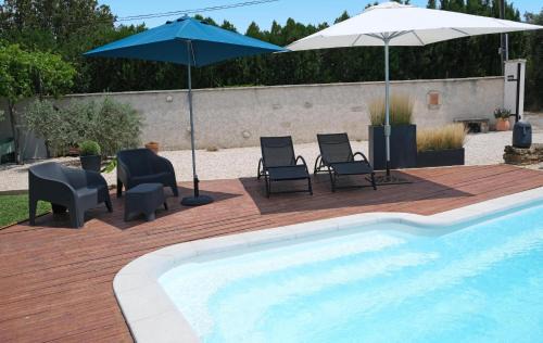 Mouries House | very pleasant house with swimming pool in mouriès, near Les baux de provence in the alpilles – 6 people