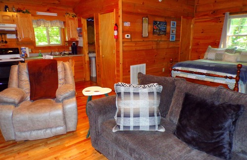 Townsend Cabin | ❤ VERY ROMANTIC CABIN ❤ Near Cades Cove, WIFI, Hot Tub, Jacuzzi, Sauna