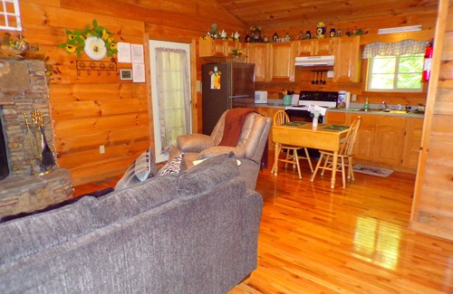 Townsend Cabin | ❤ VERY ROMANTIC CABIN ❤ Near Cades Cove, WIFI, Hot Tub, Jacuzzi, Sauna